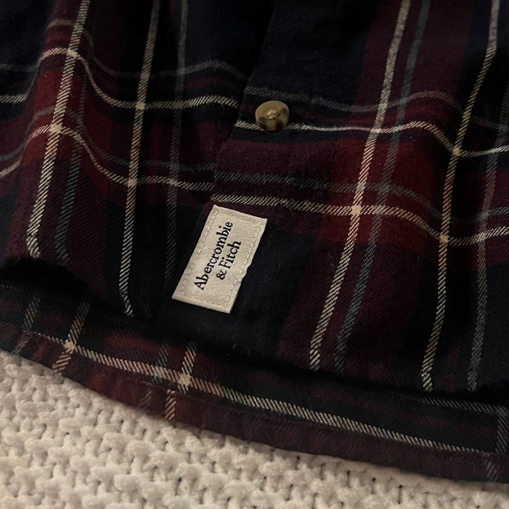 Abercrombie & Fitch Button Down Flannel - Picture 3 of 7